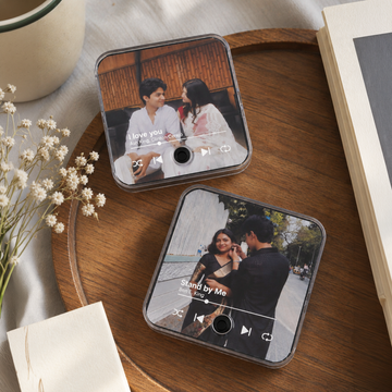Spotify Song Cover Fridge Magnet — Personalized Photo & Song Magnet
