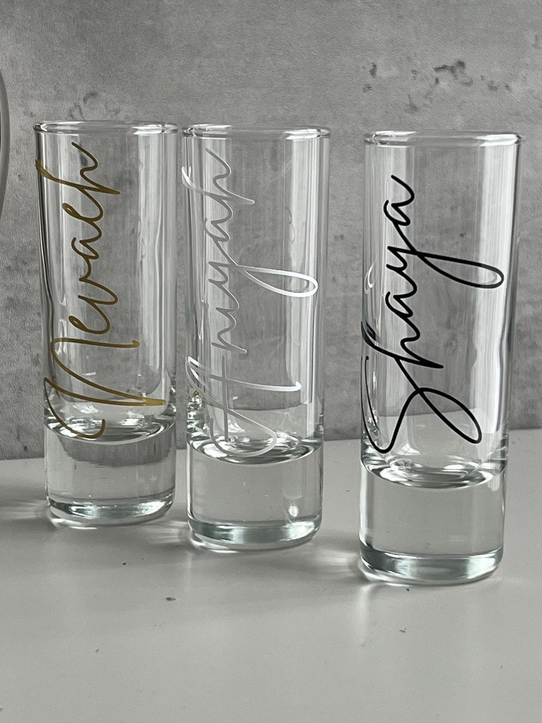 Personalised – Shot glasses